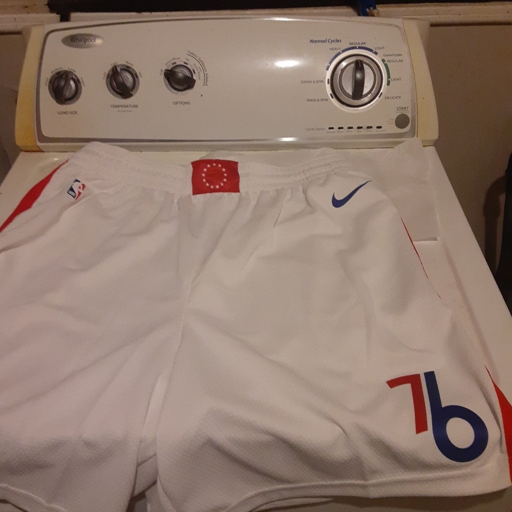 Official Philadelphia 76ers shorts
